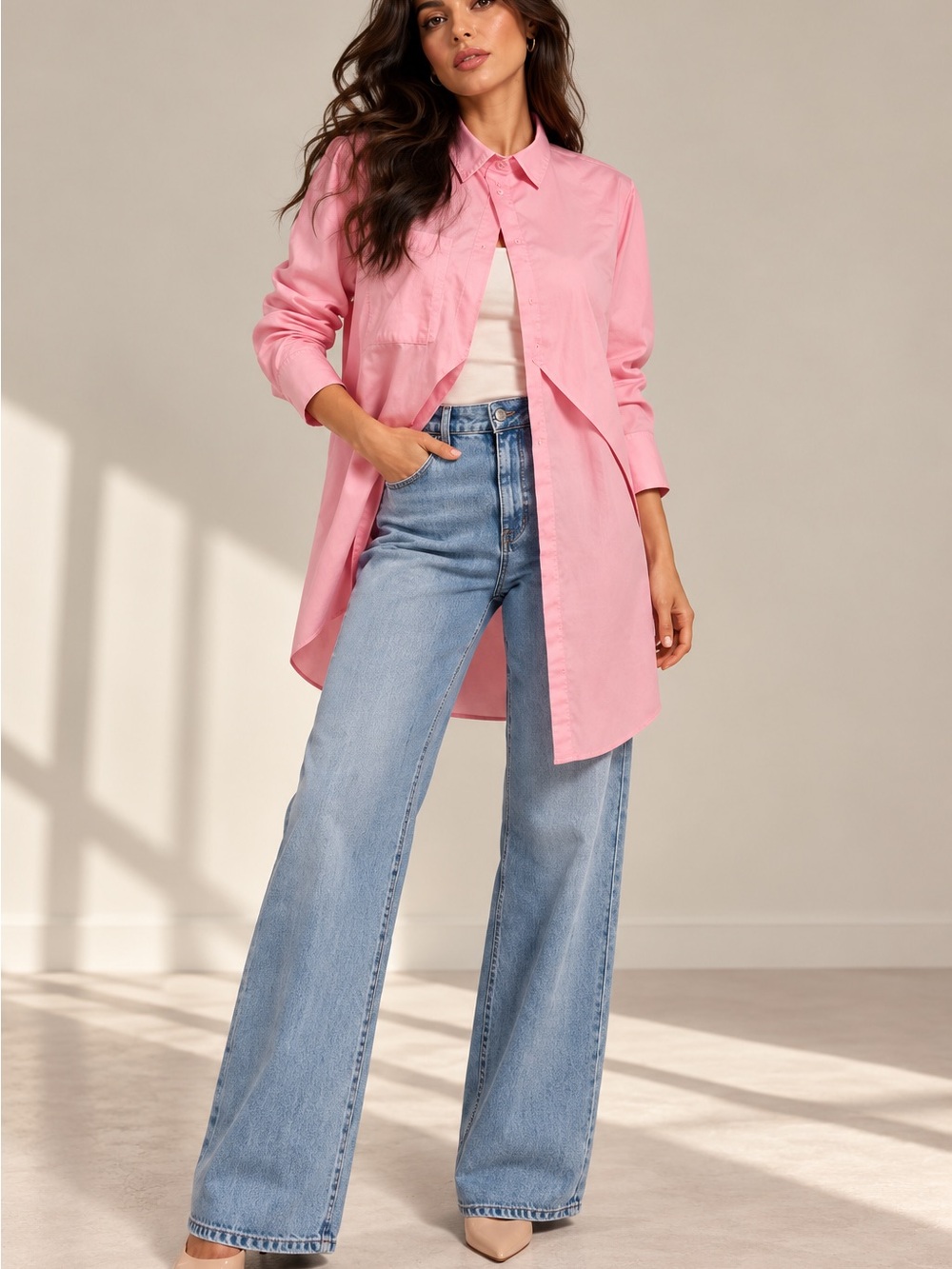 Vero Moda Shirt-Dress 63% Cotton